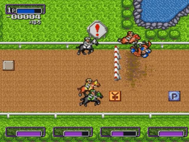 Battle Jockey screenshot 3 for Super Famicom